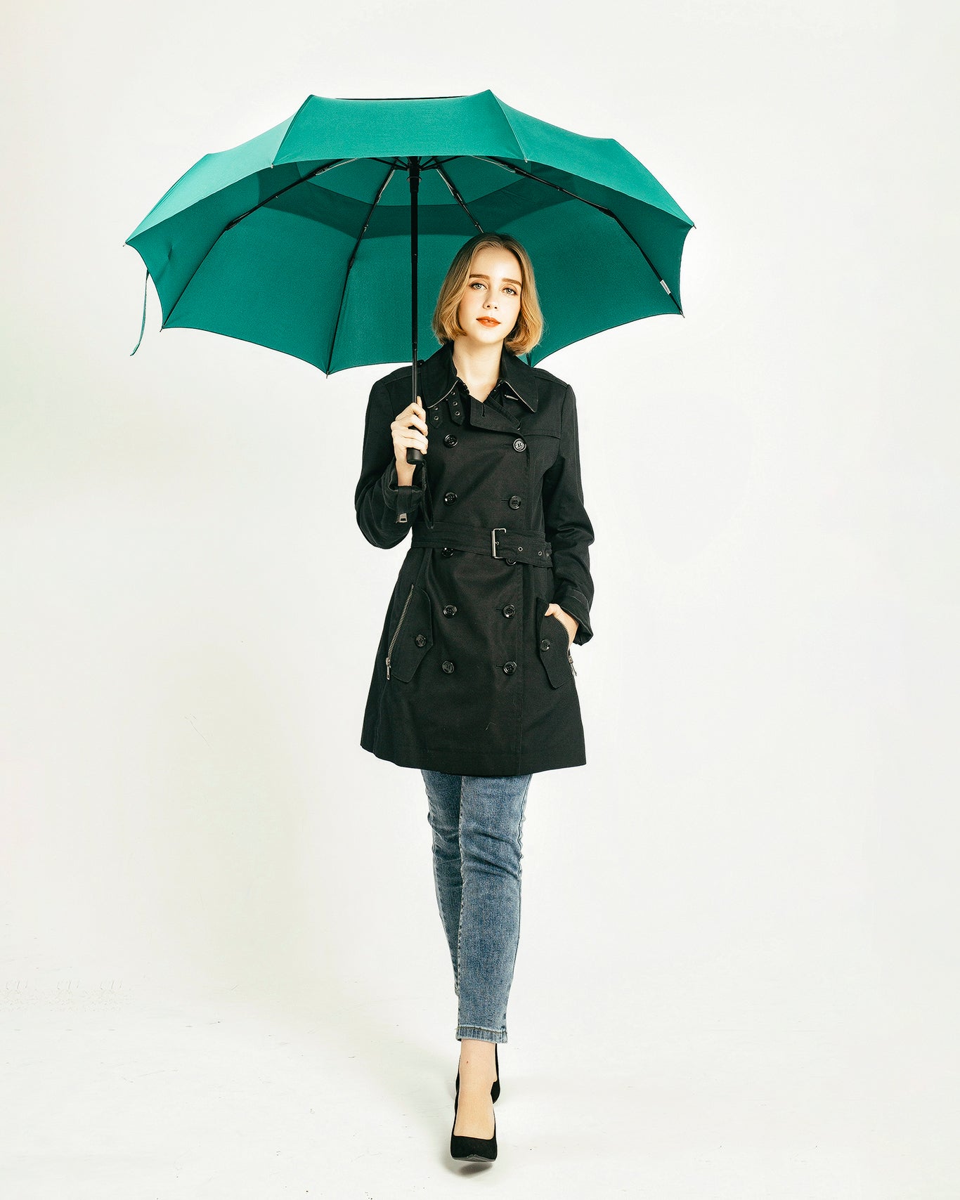 A.Brolly Portobello Big Auto open & Close Folding Umbrella