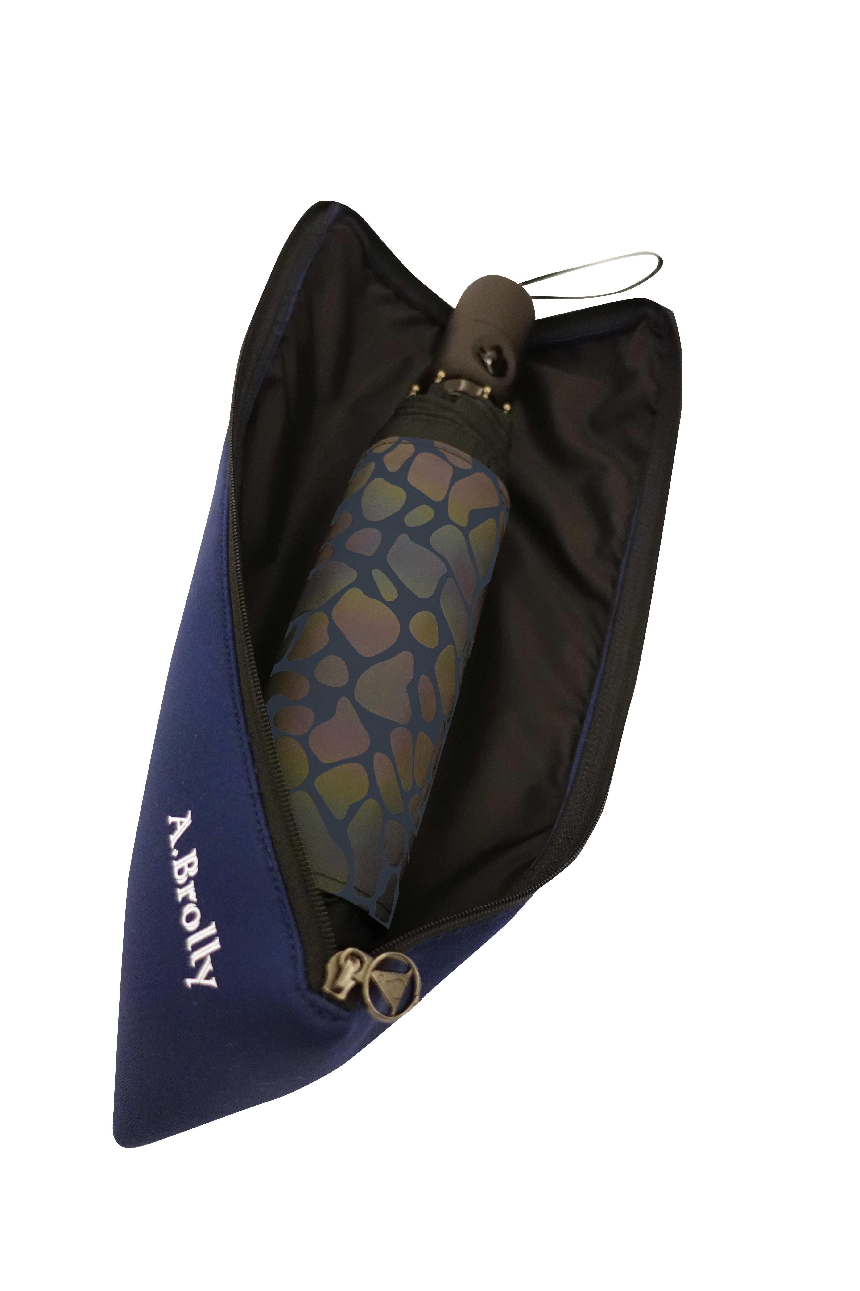 A.brolly TubeFlash-Road safe & easy fold umbrella