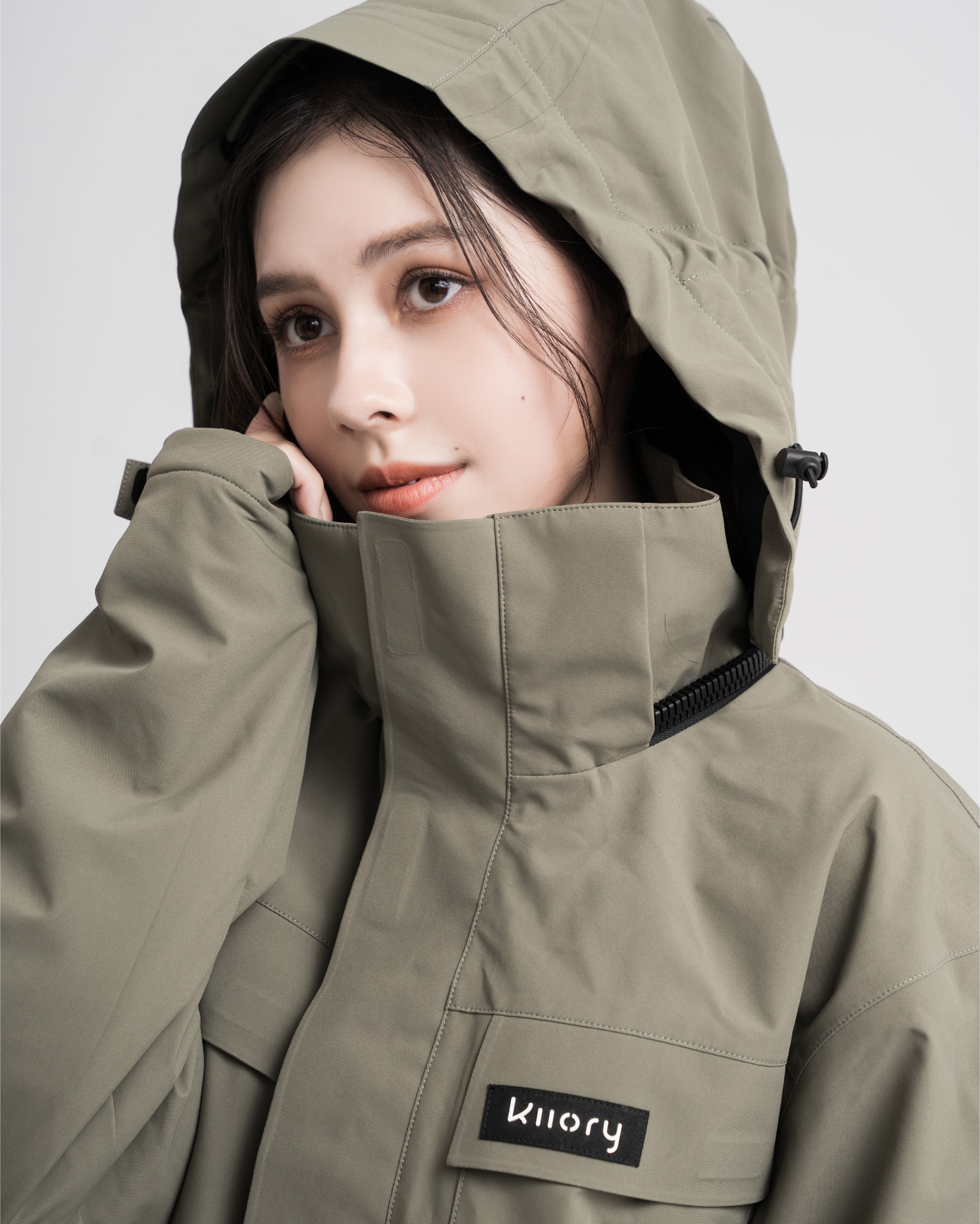 -16°C/3°F Kiiory Panoramic Graphene Cargo Jacket